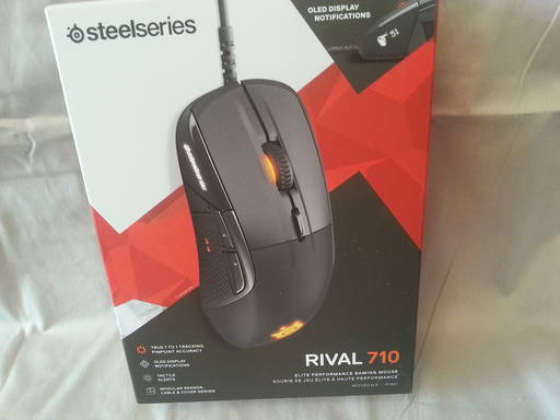 Игровое железо - Мышь SteelSeries Rival 710 (и OLED-дисплей)